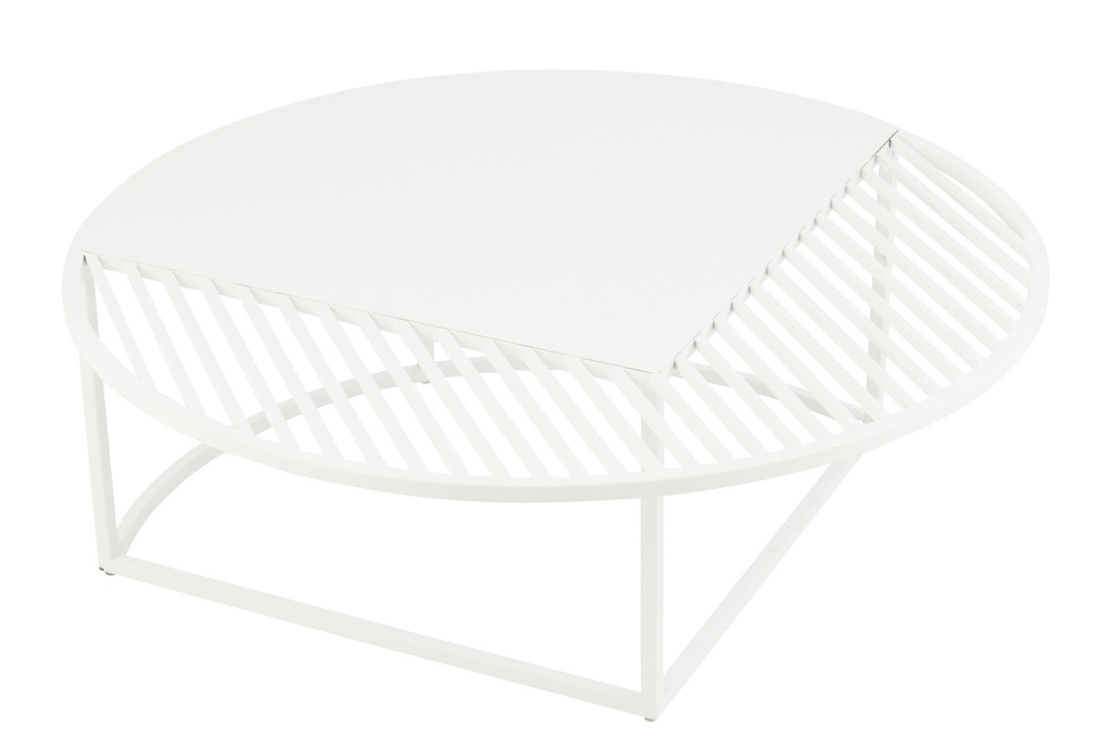 Side Table Outdoor Round Metal