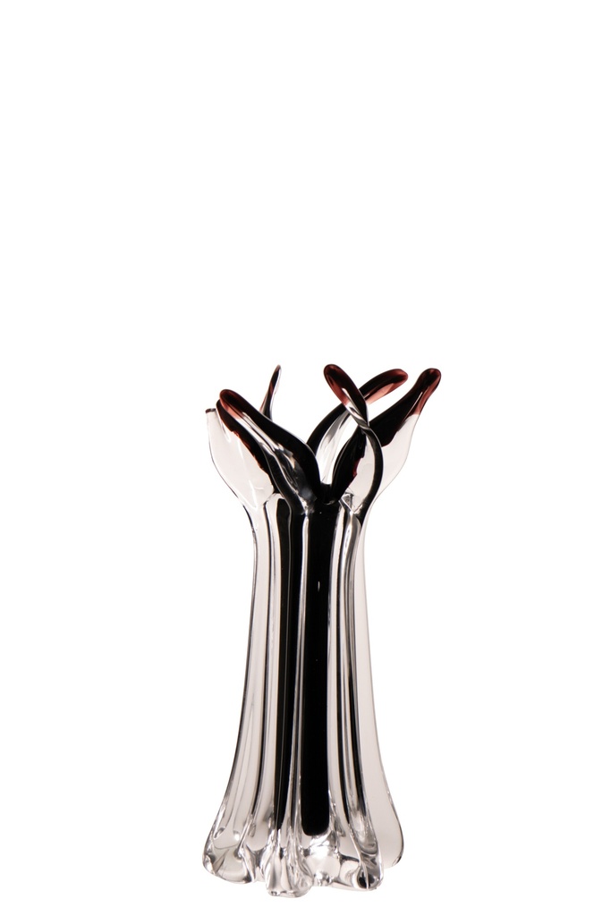 Vase Serena Glass Black