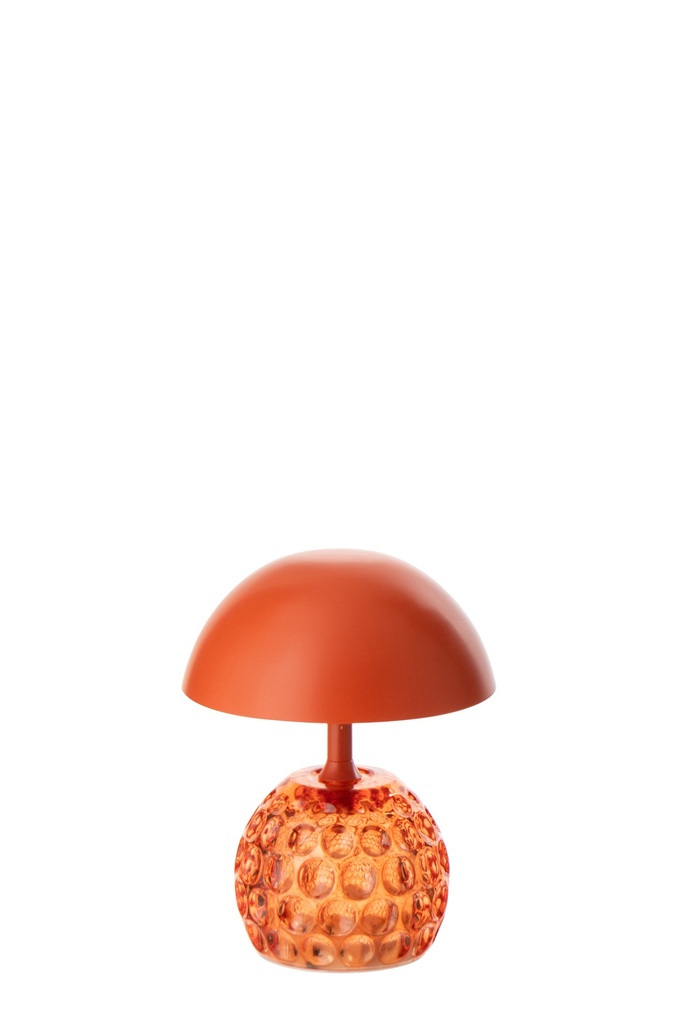 Table Lamp Led Champignon Iron/Glass