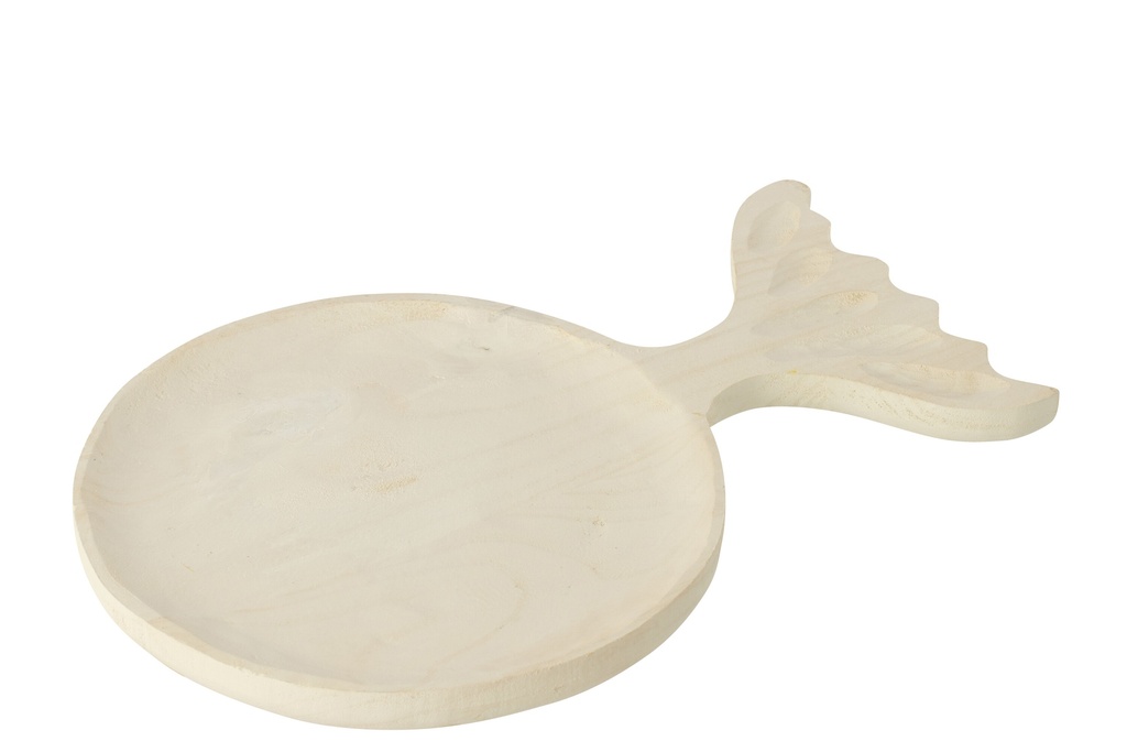 Decorative Tray Fish Tail Paulownia