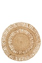 Placemat Round Jute Natural