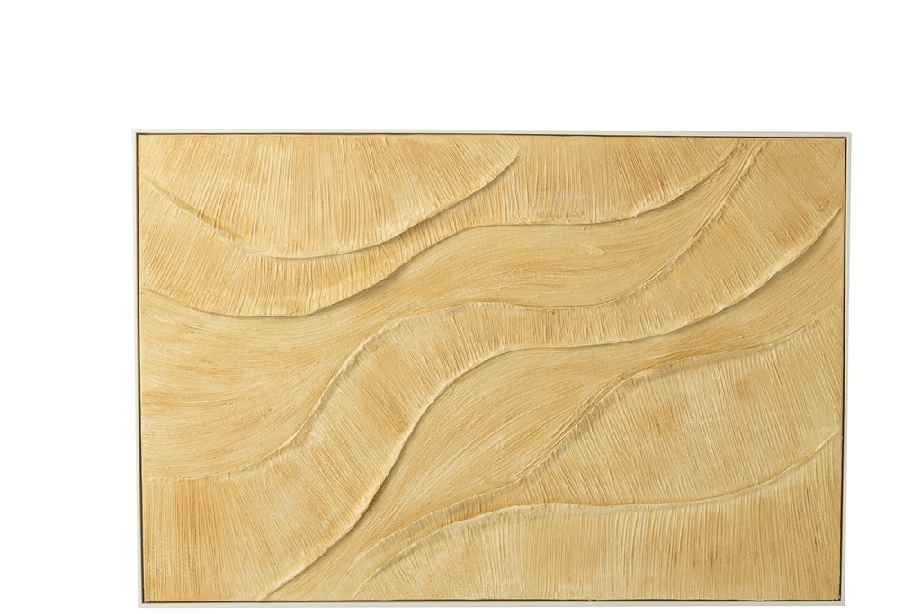 Painting Miel Acrylic Gold Colored