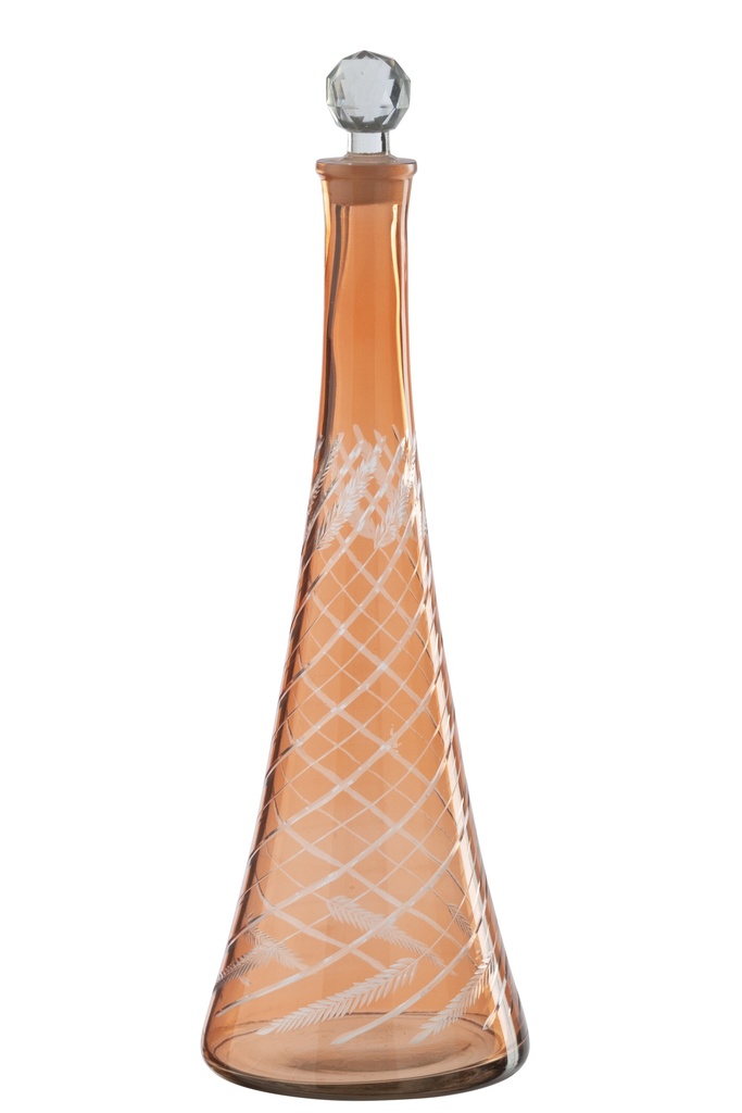 Carafe Glass Orange