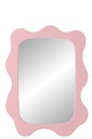Wall Mirror Waves MDF Light