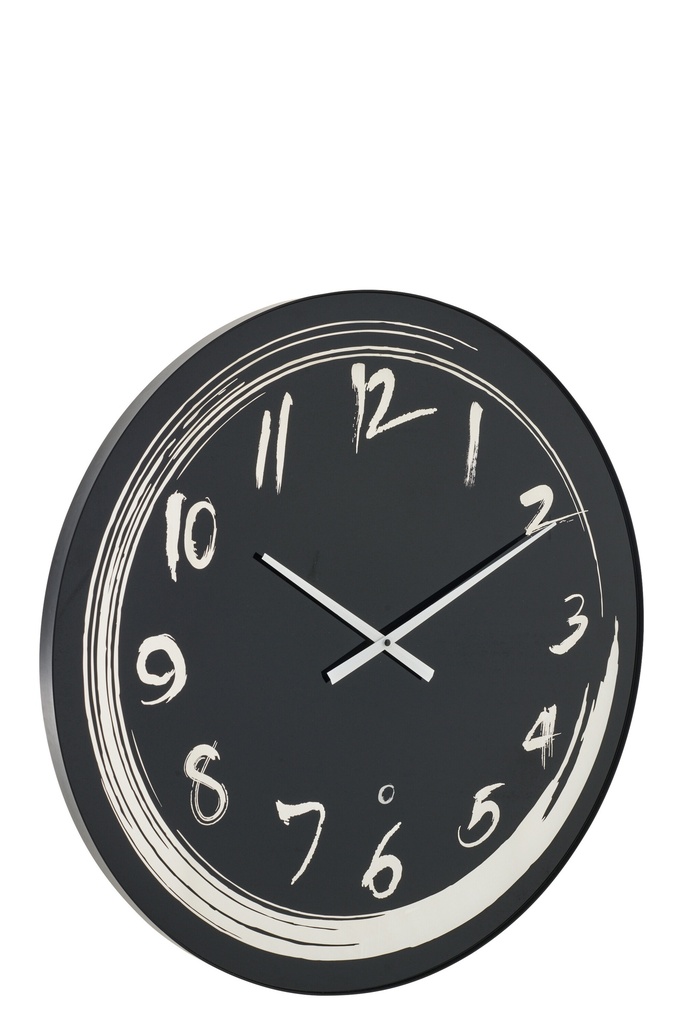 Wall Clock Led Blue Light