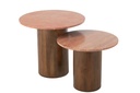 Set Of 2 Side Table Round