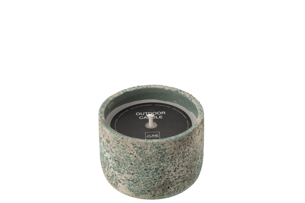 Outdoor Candle 16H Round Paraffin