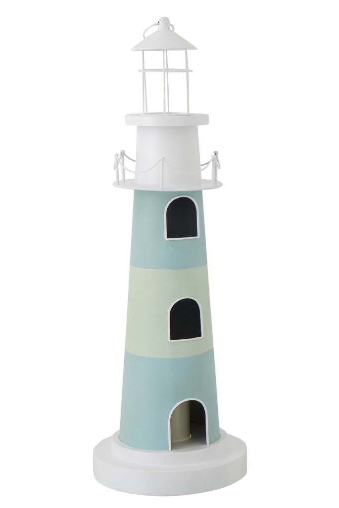 Lighthouse With Light Iron Light