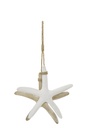 Hanger Seastar MDF/Rope White/Natural