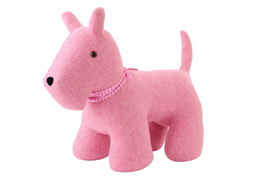 Doorstop Dog + Scarf Polyester