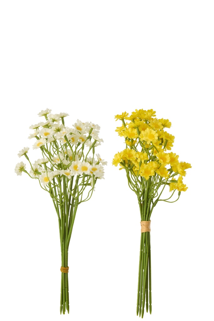 Gypsophila PVC White/Yellow Assortment Of