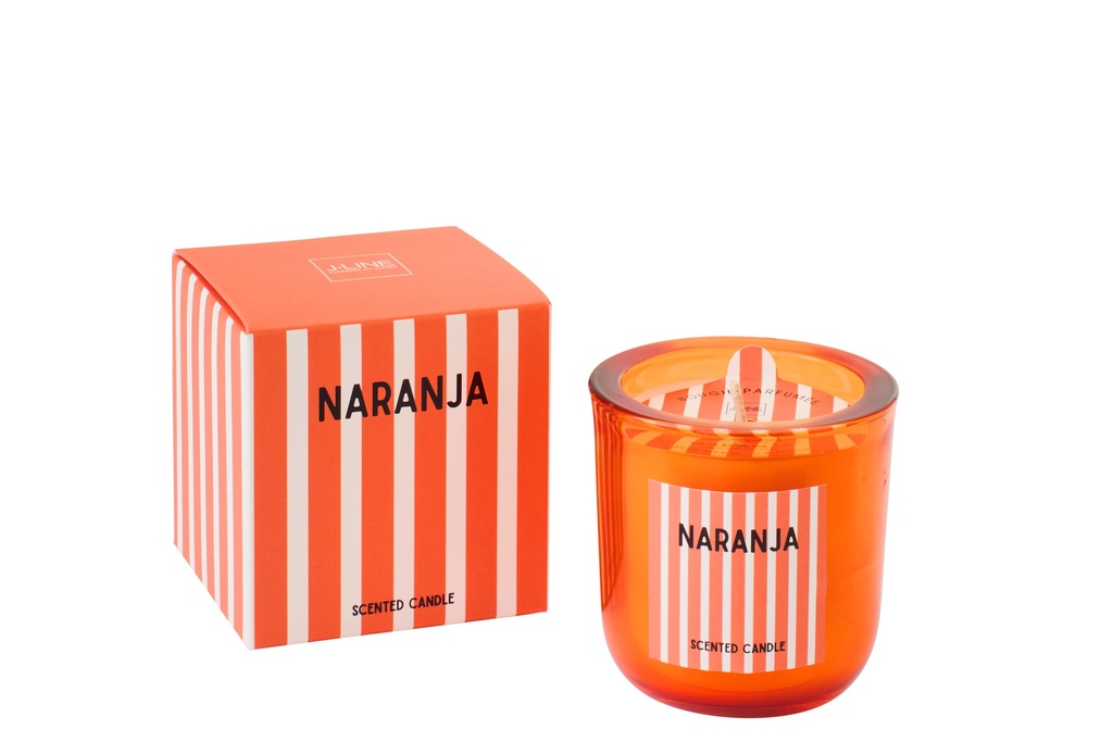 Scented Candle Naranja Wax Orange