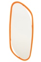 Wall Mirror Irregular MDF/Paint Orange