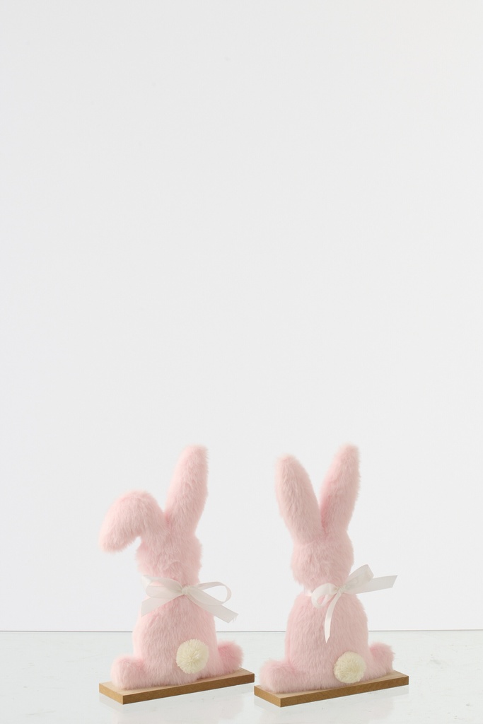 Rabbit Polyester Light Pink Small