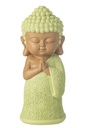 Monk Praying Polyresin Mint Green