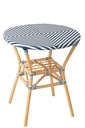 Dining Table Geo Round Rattan