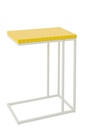 Side Table Rectangle Checkered Iron