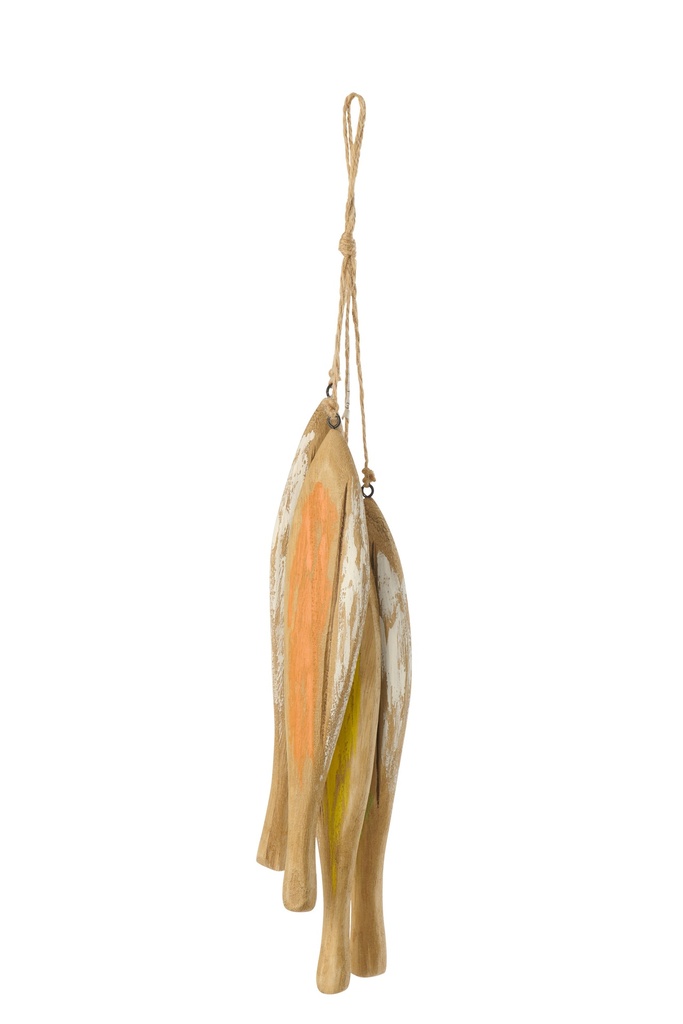 Hanger Fish Paulownia Wood Multi