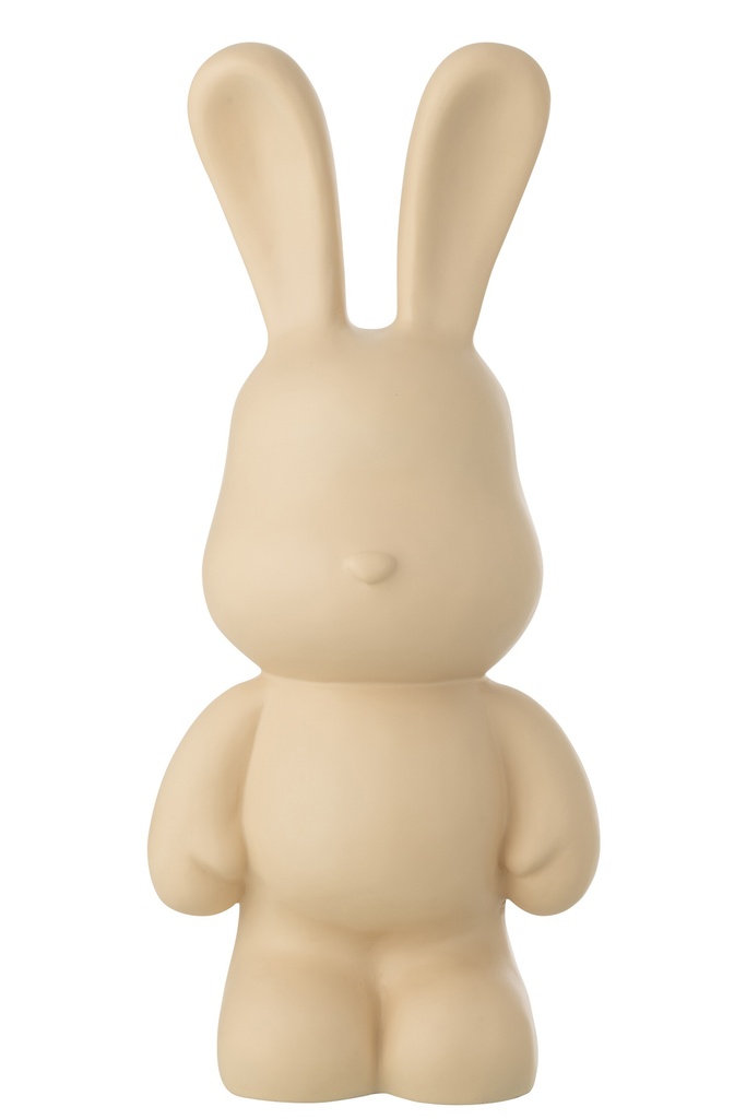 Rabbit Fred Polyresin Beige Large