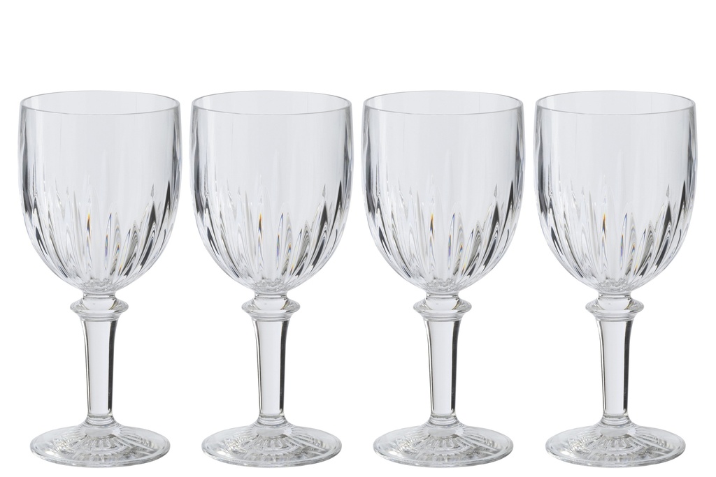 Box Of 4 Wine Glass
