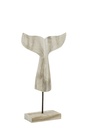 Whale Tail Whitewash Paulownia Wood