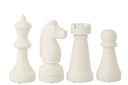 Chess Piece Polyresin White Large