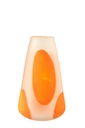 Hurricane Dots Glass Dark Orange/Transparent