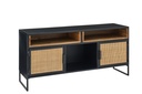 Tv Stand With Cane Panels
