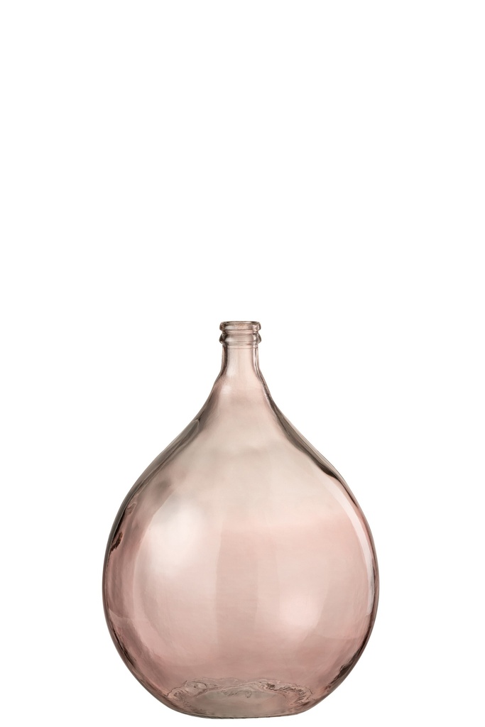 Vase Lissabon Glass Salmon Large