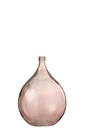 Vase Lissabon Verre Saumon Grand