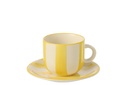 Coffee Cup + Saucer Striped