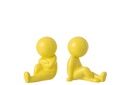 Set Of 2 Bookend Marcel Stoneware