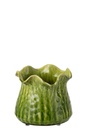 Flowerpot Ronny Irregular Clay Green