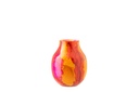 Hurricane Glass Orange/Pink Large