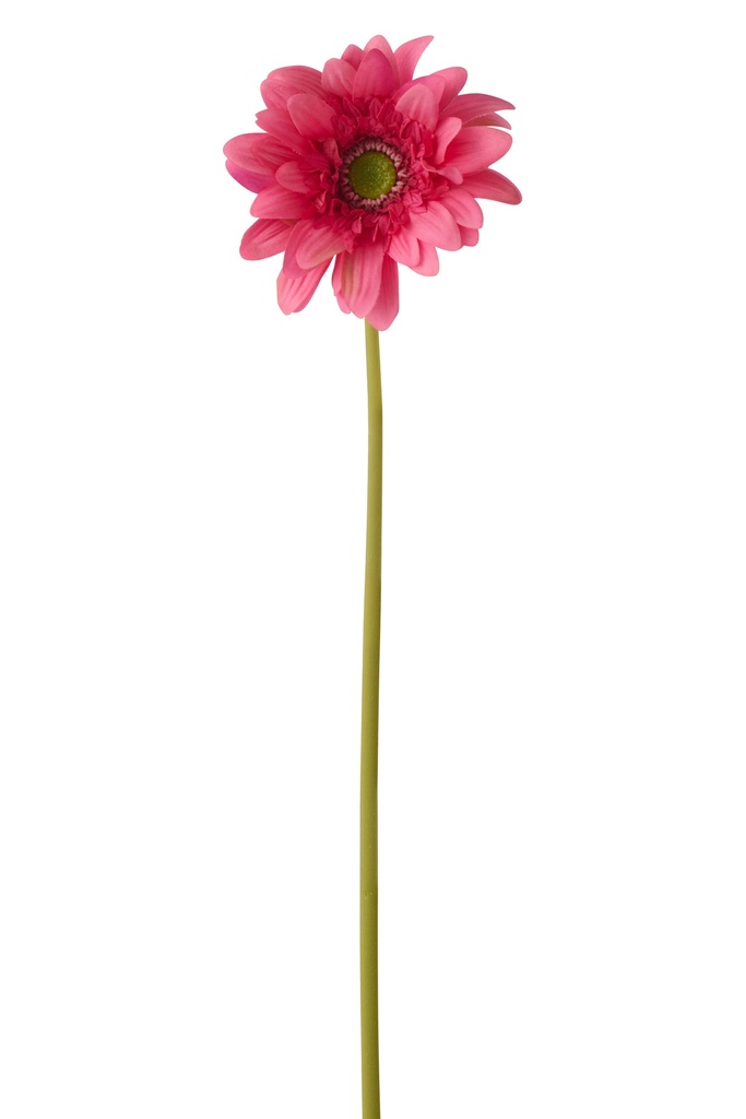 Gerbera Real Touch Fabric Pink