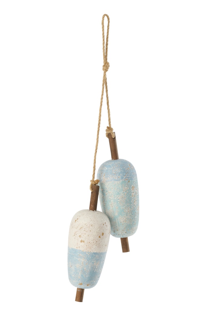 Hanger Buoy Paulownia Wood Natural/Light
