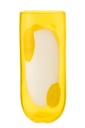 Vase Mona Glass Transparent/Yellow Large