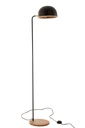 Standing Lamp Evy Iron/Wood Black/Natural
