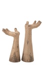 Set Of 2 Hands Antique Outdoor
