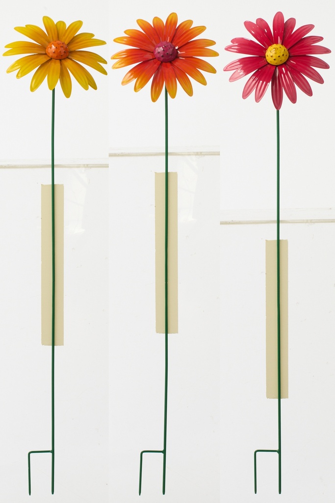Flower Metal Multi Lcolored Assortment