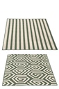 Rug Outdoor Stripes + Spirals
