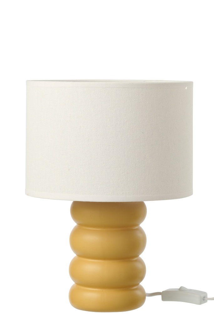 Table Lamp EVA Linen Ocher