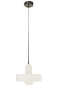 Ceiling Lamp Retro Glass White