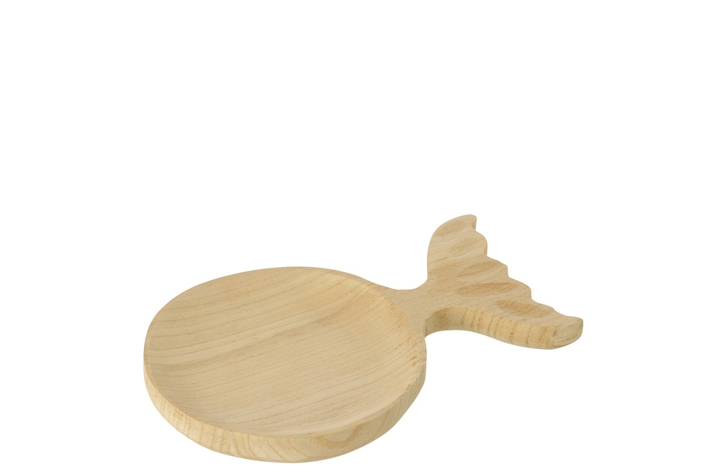 Decorative Tray Fish Tail Paulownia