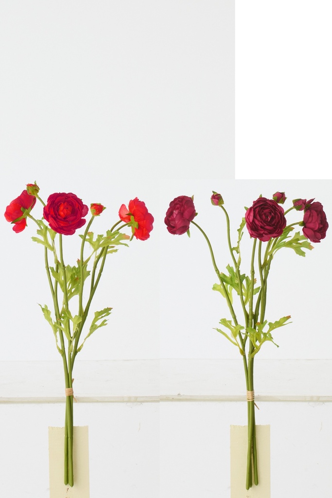 Bundle Of 3 Ranunculus Textile