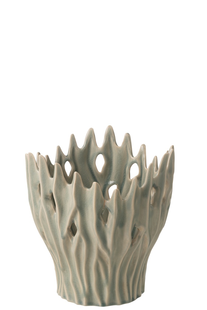 Vase Amy Porcelain Light Blue