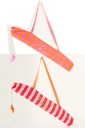 Beach Mat Summer/Bisous Striped Polypropylene