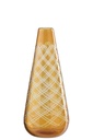 Vase Glass Gold Small