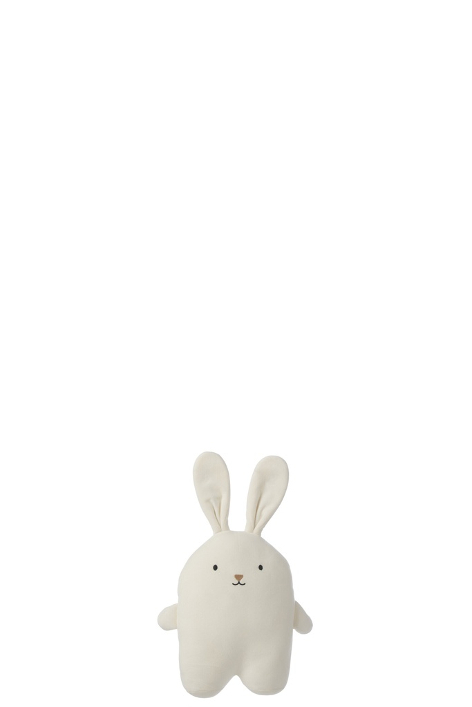 Rabbit Polyester White Small