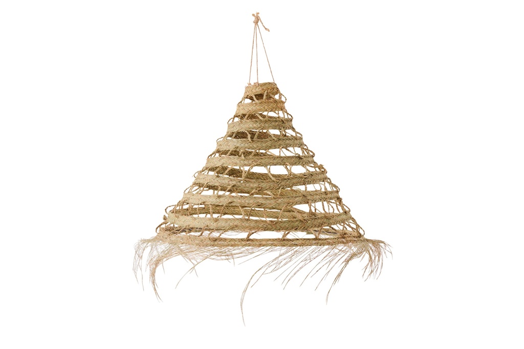 Lamp Shade Braided + Fringes